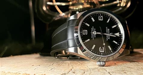 rubber b rolex explorer i